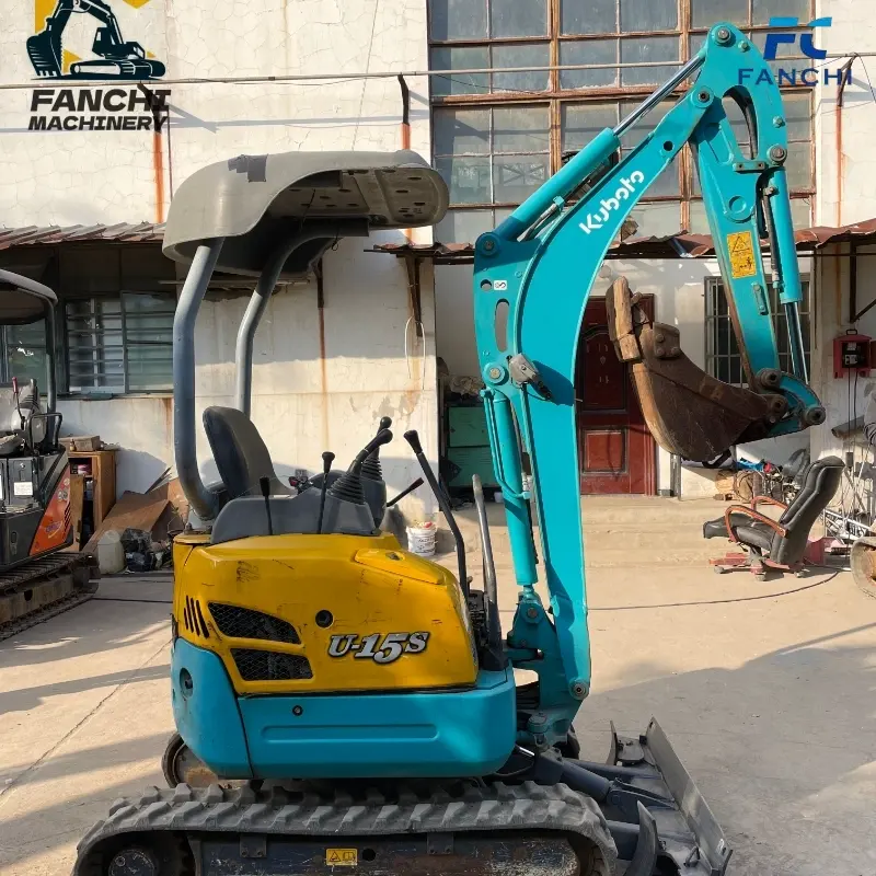 Used Kubota 15 Mini Crawler Construction Equipment In Good Condition For Sale