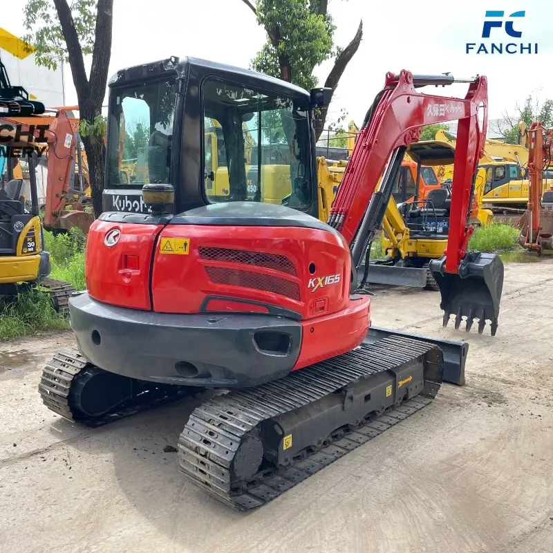 Used Kubota 165 Medium Construction Equipment With Powerful Performance For Global Supply