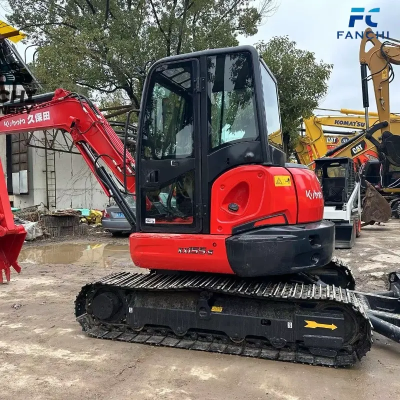 Well-Maintained Used Kubota 155 Medium Engineering Machinery For Global Supply With Good Price