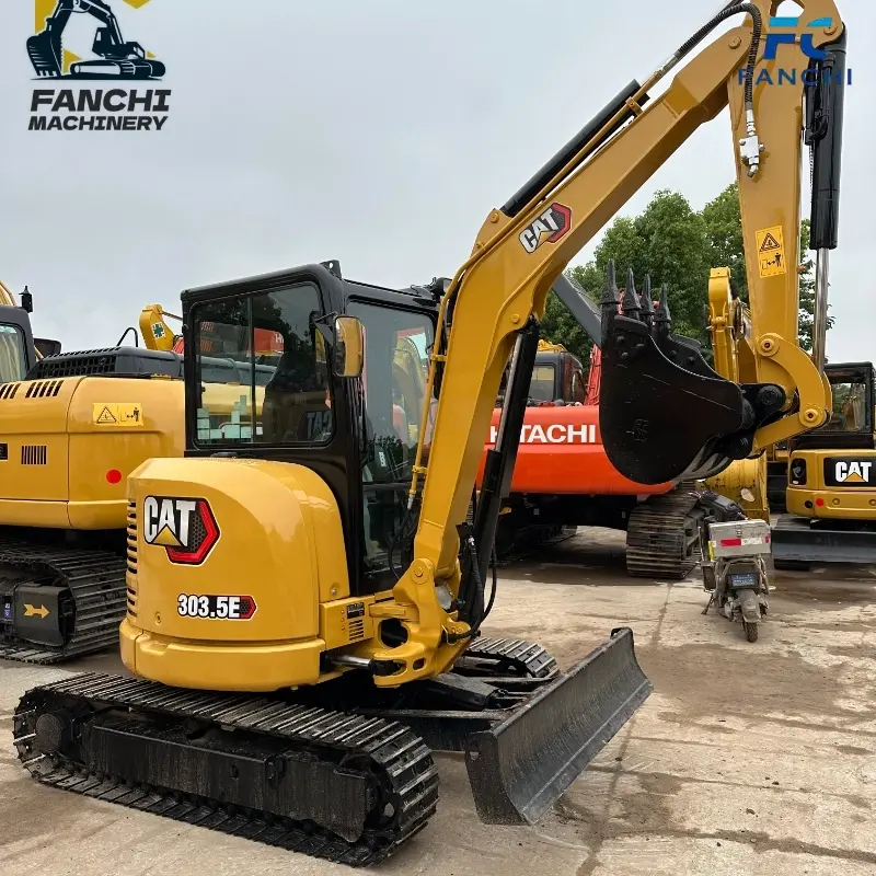 second-hand CAT 303.5E mini excavator