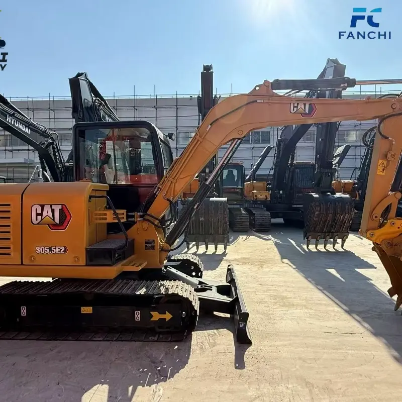 second-hand CAT 305.5E crawler excavator