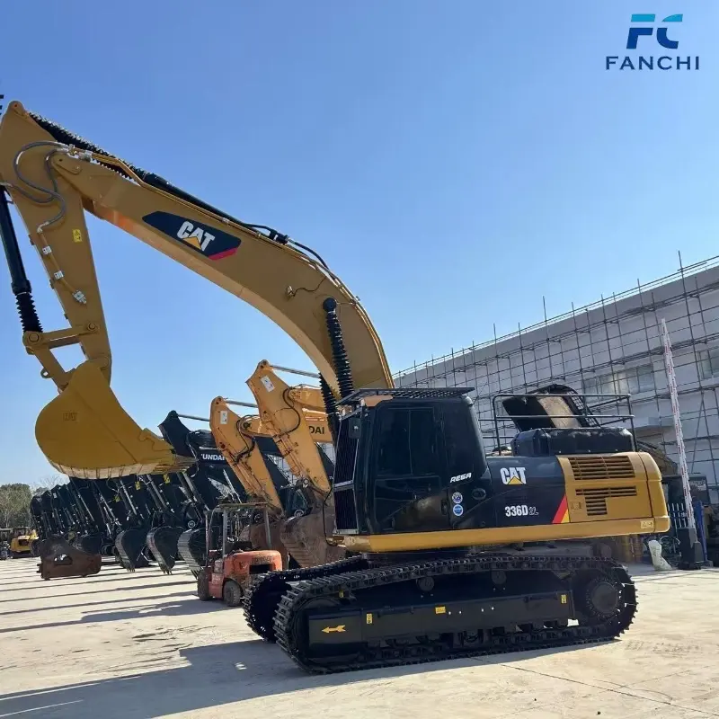 second-hand CAT 336D heavy excavator