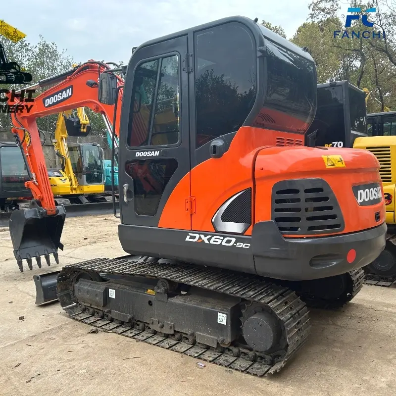second-hand DOOSAN 60 small excavator