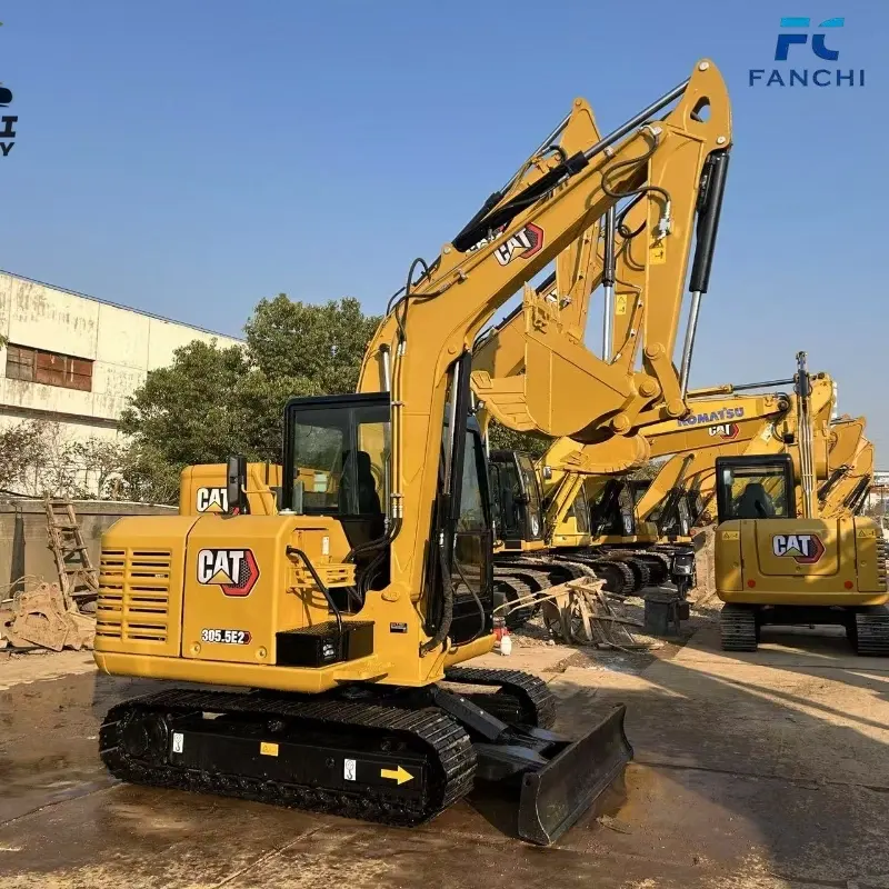used CAT 305.5E2 hydraulic excavator