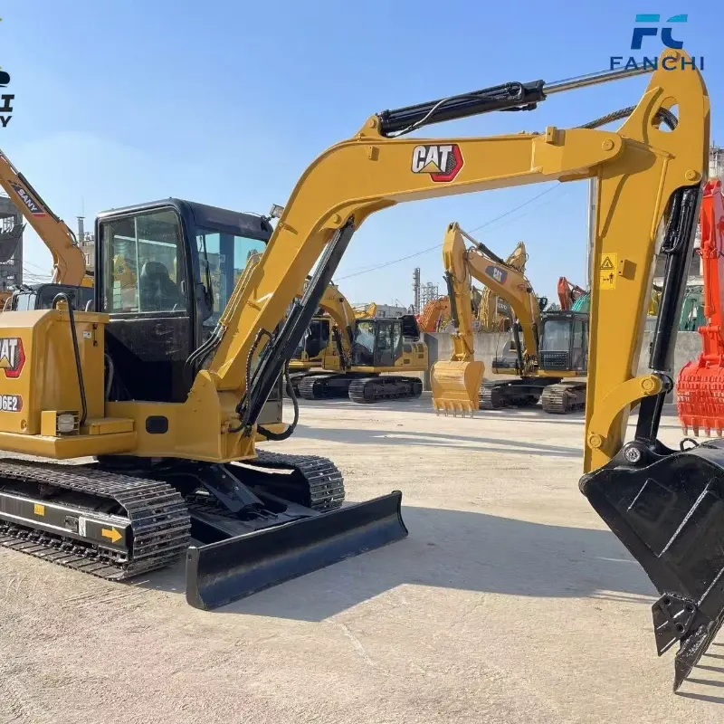 used CAT 306E2 small crawler excavator