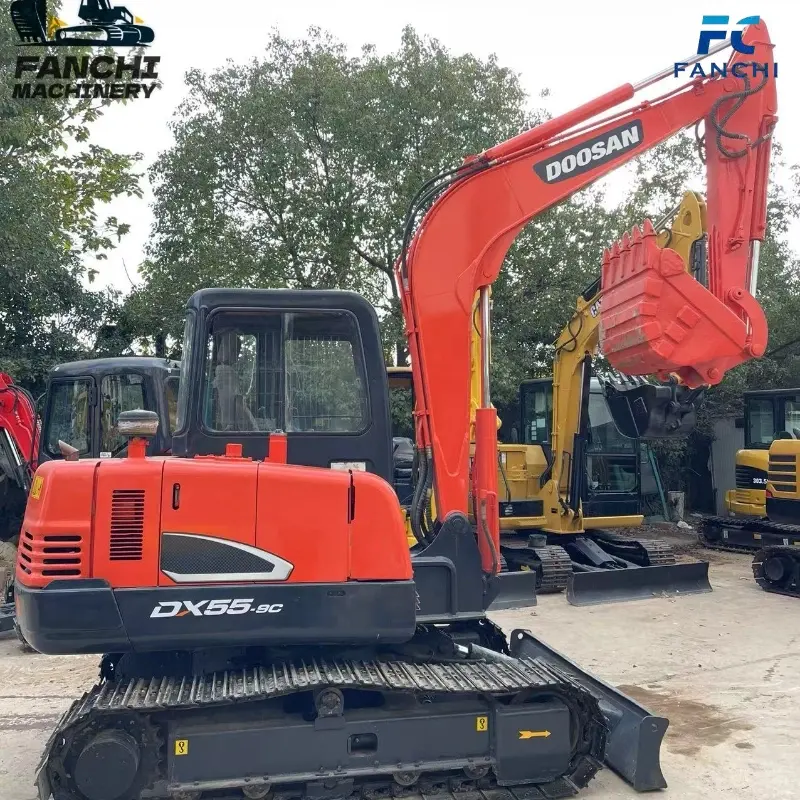 used DOOSAN 55 mini excavator