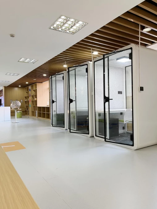 Is your office too noisy? A private office pod is just what you need!