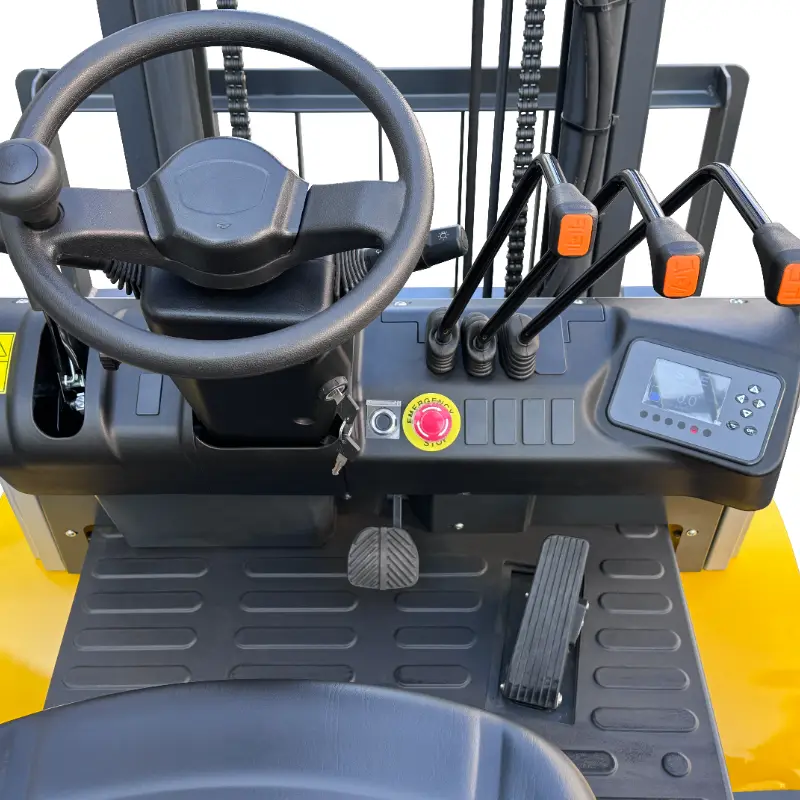 4-Wheel 2.0-3.8 Ton Lithium Battery Forklift For Material Handling Manufacturer Dashboard