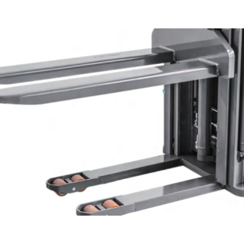1.2-2.0t-Rider-Type-Electric-Pallet-Stacker-CDD-Series-Fork-For-Material-Handling Manufacturer
