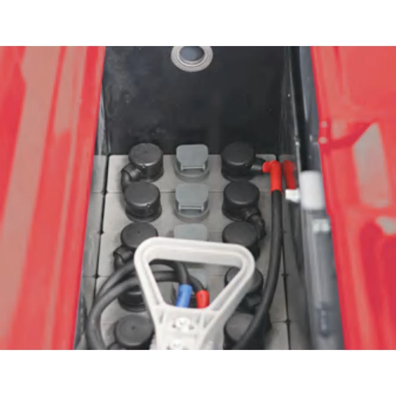 1.2-2.0t-Rider-Type-Electric-Pallet-Stacker-CDD-Series-Lead-acid-Battery-Pack-For-Material-Handling Manufacturer