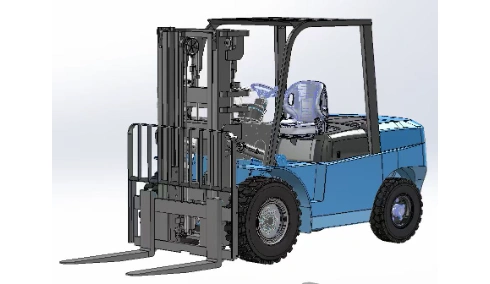 FLAG Technology Develops New 5 Ton Lithium-ion Counterbalance Forklift to Meet Global Heavy-load Handling Demand