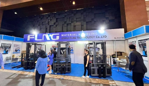 Anhui FLAG Showcases Flagship Products at Two Southeast Asia Exhibitions — Electric Counterbalance Forklifts Win Wide Acclaim