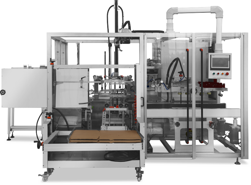 All-in-One Case Erector Loader Sealer KZF-550A (loading by servo module）