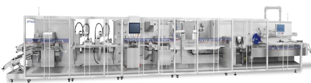 Tray Making Loading Lamination and Cartoning Machine DPT420WZHJ120