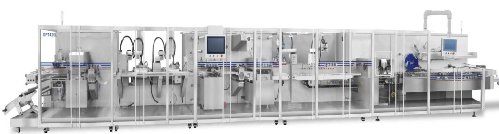 Tray Making Loading Lamination and Cartoning Machine DPT420WZHJ300
