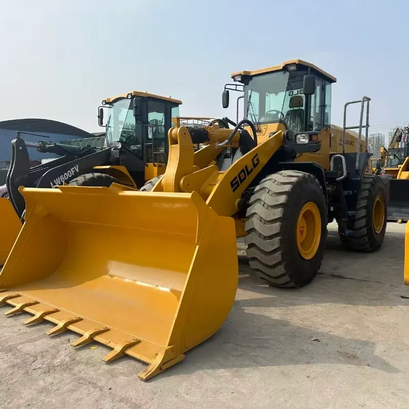 Сертифицированная подержанная тяжелая техника SDLG LG968 Колесный погрузчик Прайс-лист на подержанные погрузчики