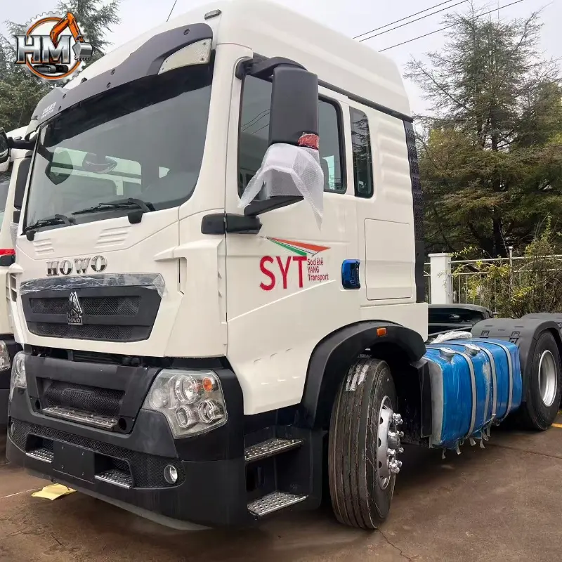 Недорогой подержанный тягач Howo 6×4 мощностью 440 л.с. 