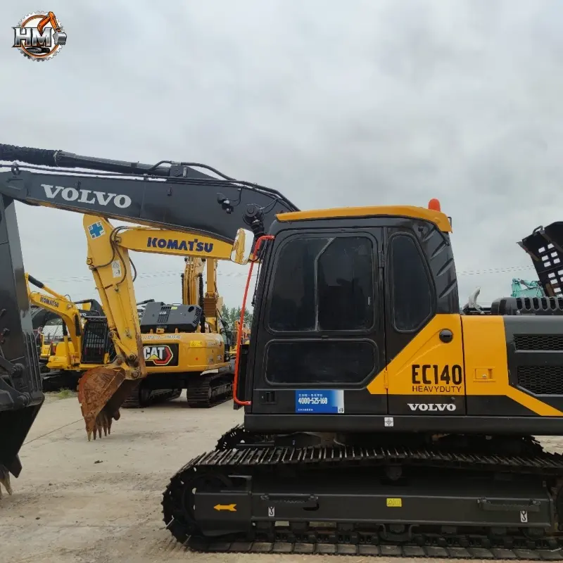 Cheap Used VOLVO EC140 Crawler Digger Agricultural Construction Machine