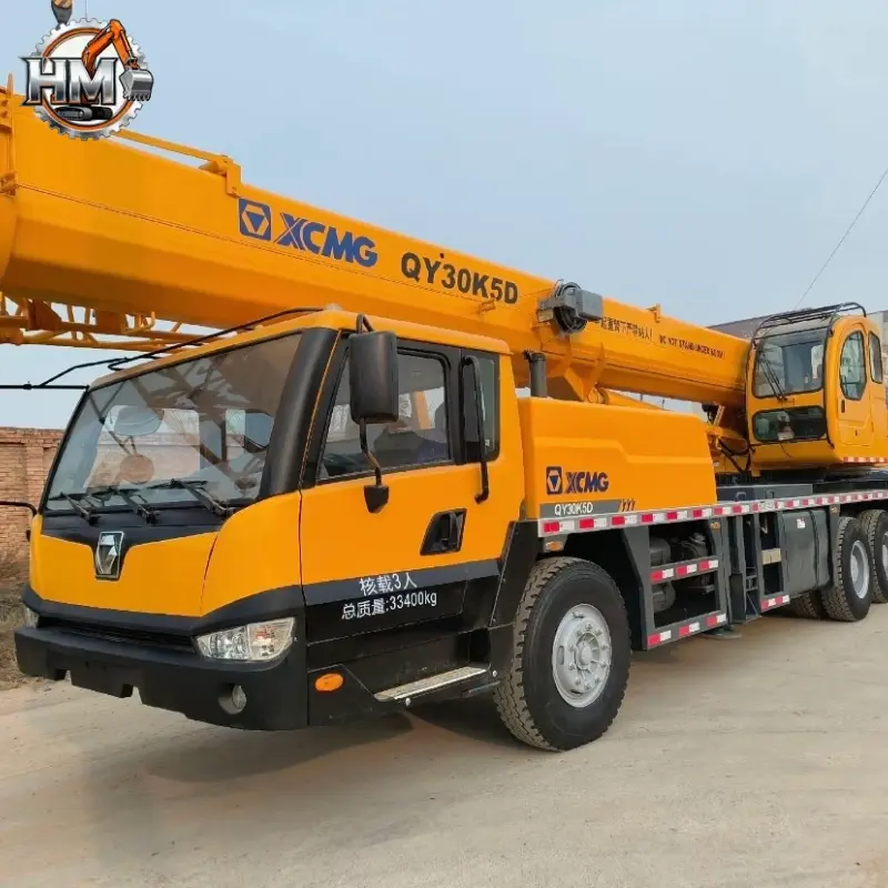 Дешевый подержанный мобильный автокран XCMG QY30K5D