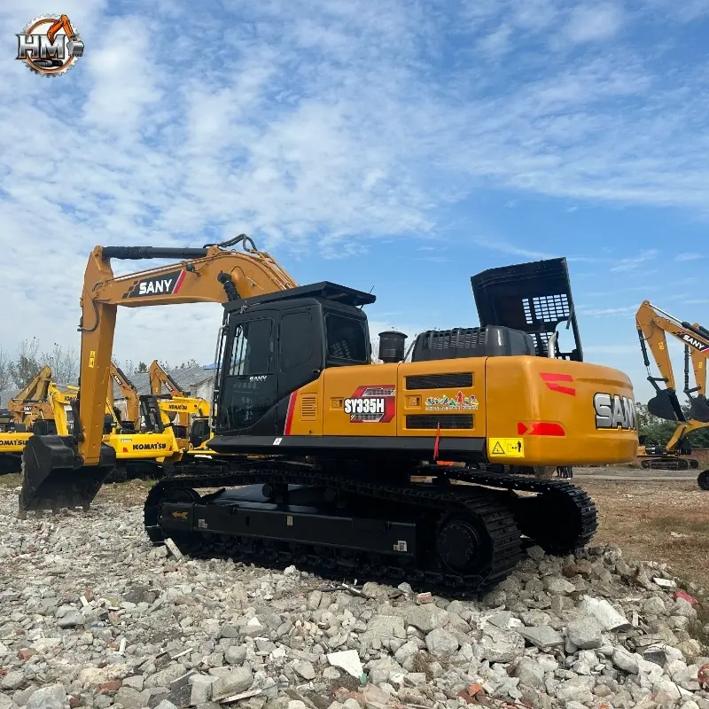 Durable Used Sany SY335H Large Crawler Construction Machine High Quality Factory