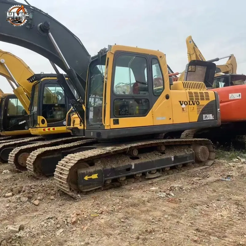 Durable Used VOLVO EC200B Crawler Excavator Good Condition Machinery