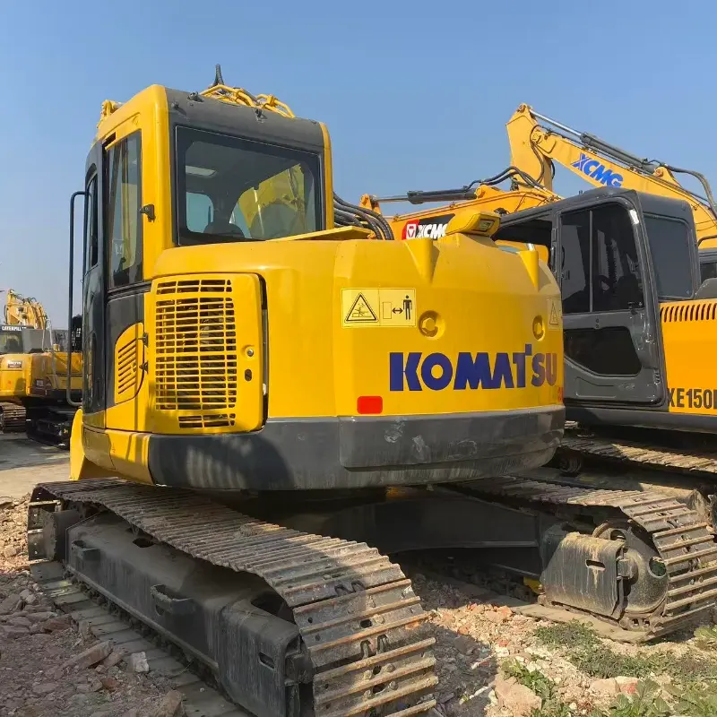 Глобальная продажа подержанной техники. Высококачественный подержанный экскаватор Komatsu PC138 (1)