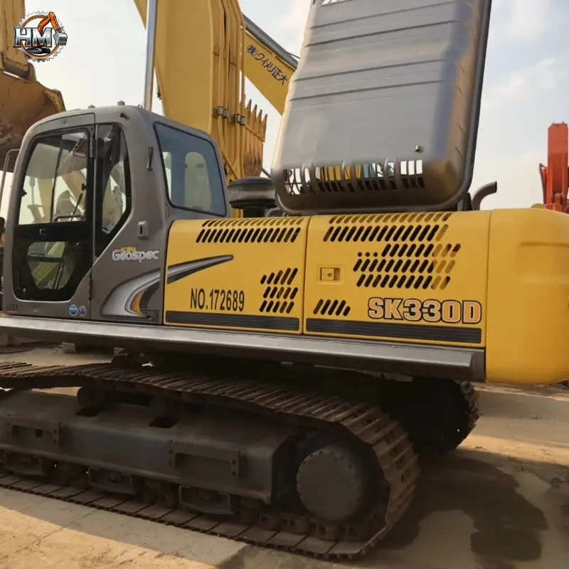 Good Performance Used KOBELCO SK330D Large Digger Construction Equipment