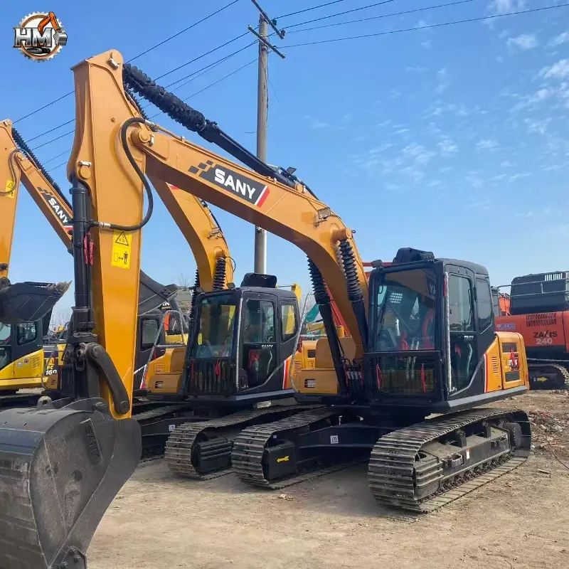 Good Performance Used Sany SY155C Medium Hydraulic Excavator Cheap Price For Sale