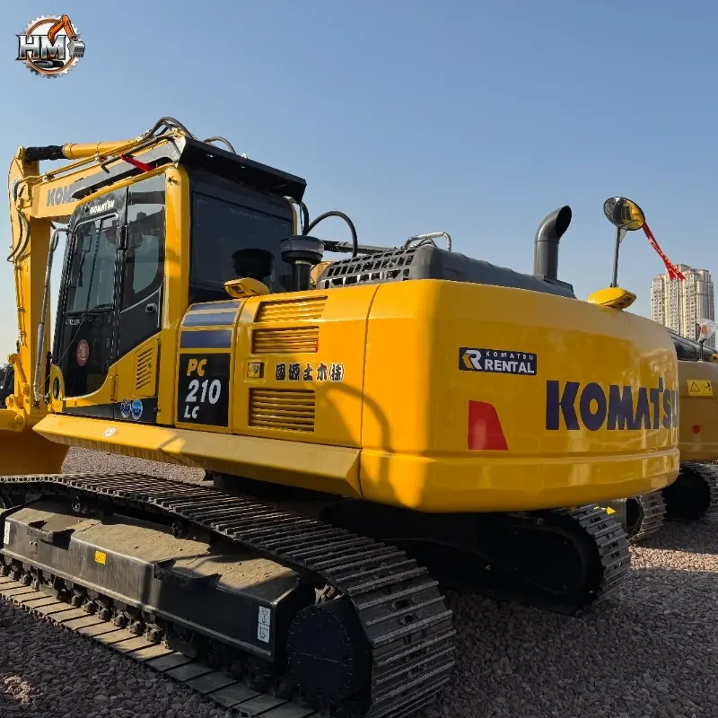 High Cost Performance Second-hand Komatsu 210-8 Tracked Excavator Engineering Equipment Global Supply