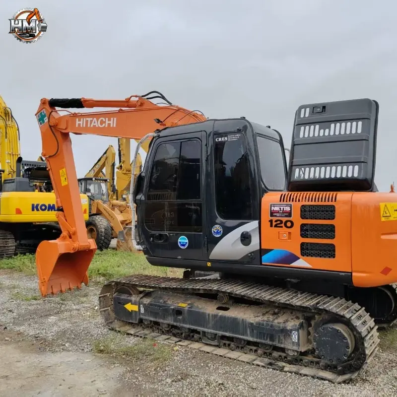 Hot Sale Second-hand Hitachi ZX120 Medium Hydraulic Excavator High Cost Performance Factory