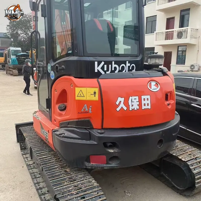 Hot Sale Used Kubota KX163-5 Compact Excavator Good Performance China Supplier Price