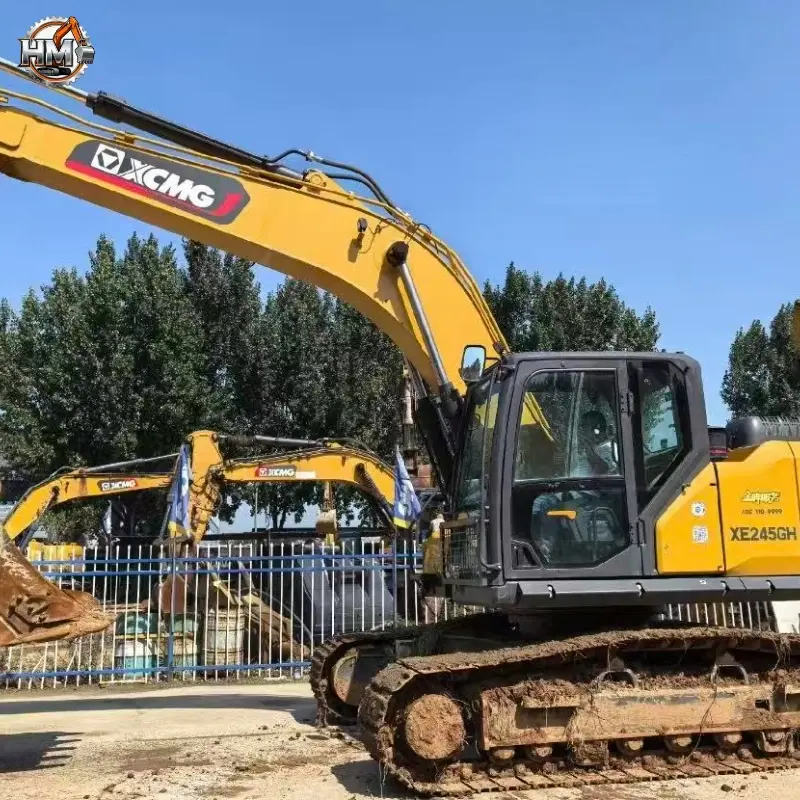 Hot Sale Used XCMG XE245GH Hydraulic Crawler Excavator Heavy Equipment China Factory