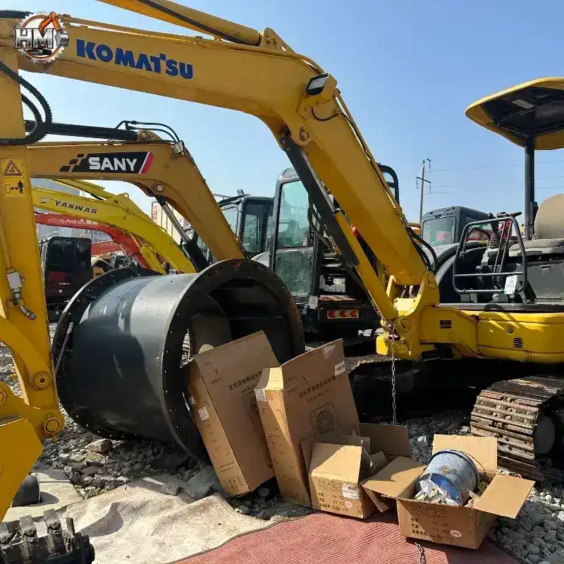 Low Price 90% New Used Komatsu PC50 Crawler Excavator Engineering Equipment Supplier (5)