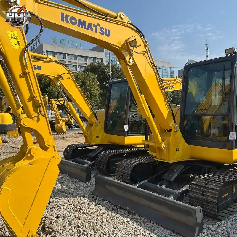 Low Price 90% New Used Komatsu PC56 Crawler Excavator Engineering Equipment Supplier (1)