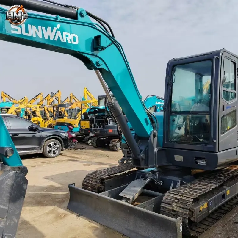 Low Price Second-hand Sunward SWE70 Small Hydraulic Machine High Quality For Sale