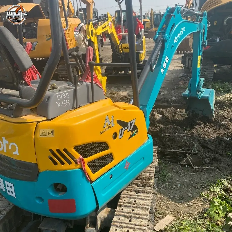 Low Price Used Kubota U-17 Mini Hydraulic Excavator For Sale China Manufacturer