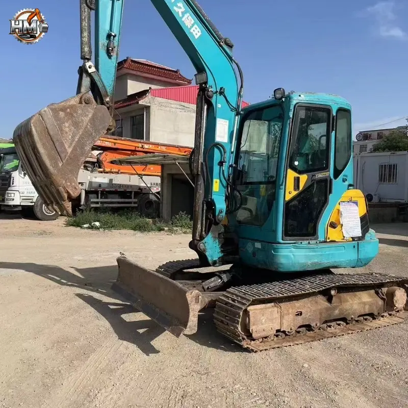 Original Used Kubota 161 Mini Excavator Agricultural Construction Machinery For Sale