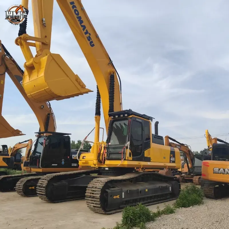 Powerful 90% New Used Komatsu 400-8 Large Hydraulic Excavator Equipment For Sale