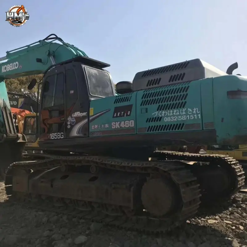 Powerful Used KOBELCO SK460-8 Large Excavator Construction Engineering Equipment