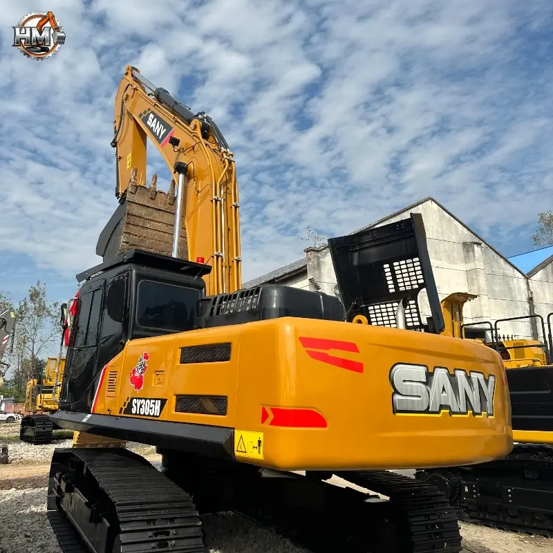 Powerful Used Sany SY305H Heavy Hydraulic Excavator Cheap Price Global Supply