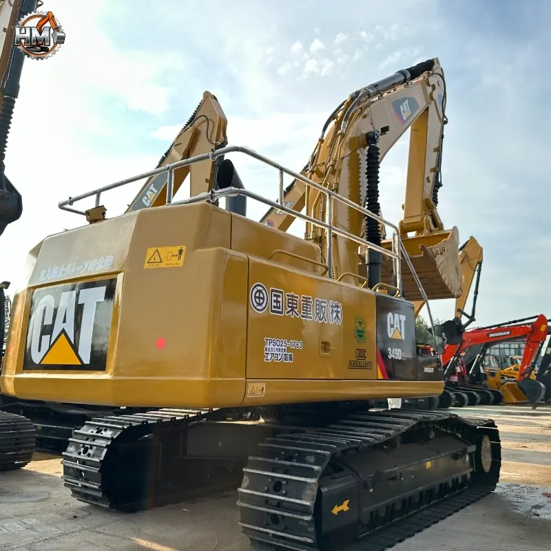 Used Caterpillar 349D2 Hydraulic Excavator Construction Machinery Dealer