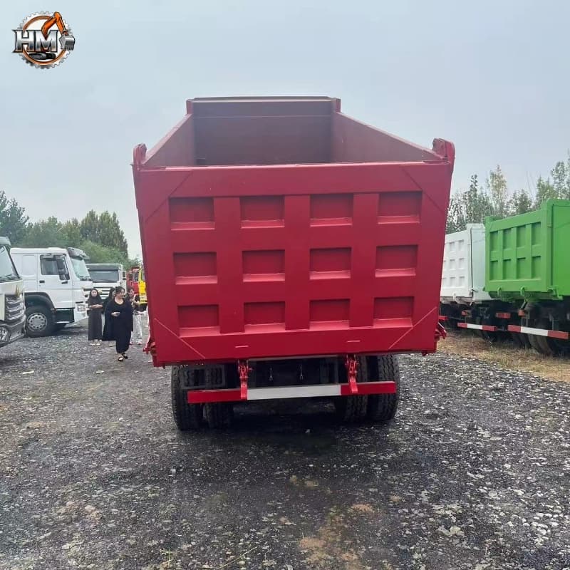 Well-maintained Used HOWO 6×4 Tipper 371HP Construction Machine Price ...