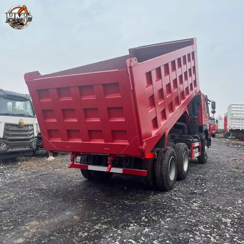 Well-maintained Used HOWO 6×4 Tipper 371HP Construction Machine Price ...