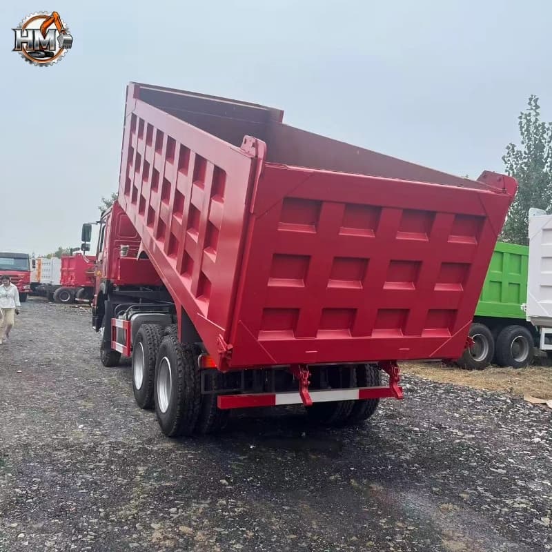 Well-maintained Used HOWO 6×4 Tipper 371HP Construction Machine Price ...