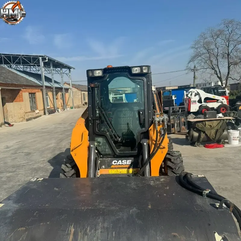 Wholesale Used CASE 175B Skid steer loader Construction Machinery Price (1)