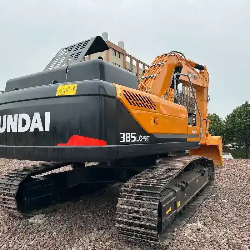 Высококачественный гусеничный экскаватор Hyundai R385LC-9T грузоподъемностью 38 тонн продается (17)