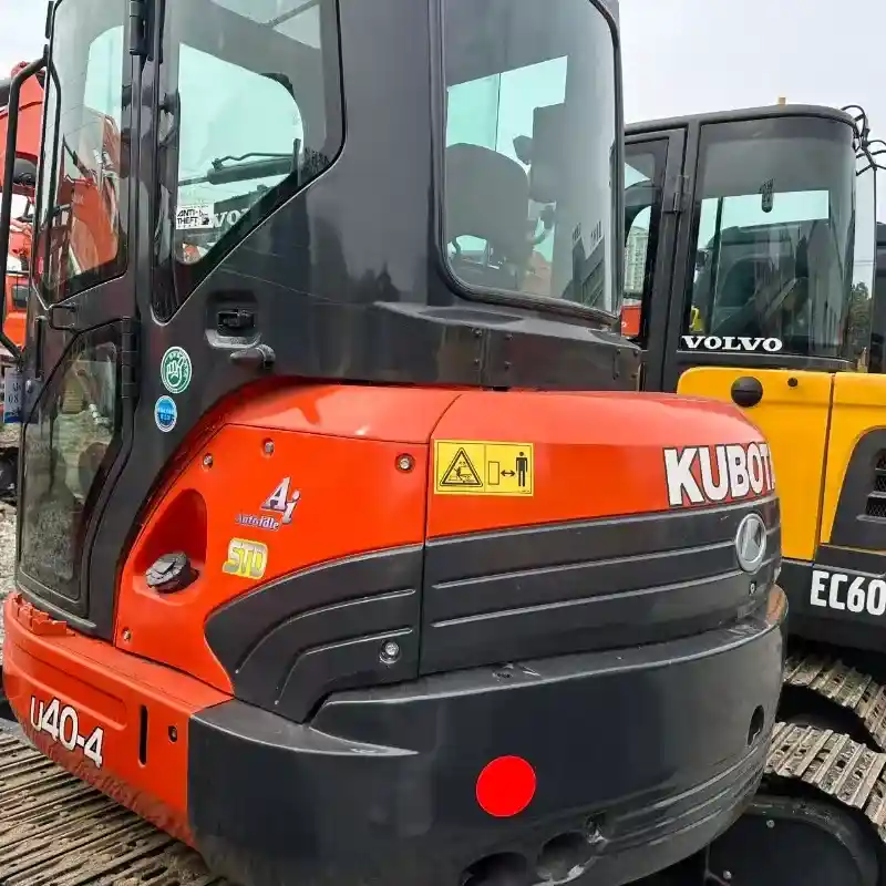Cheap Secondhand Kubota U40-4 Small Hydraulic Digger Original Engine Low Fuel Consumption