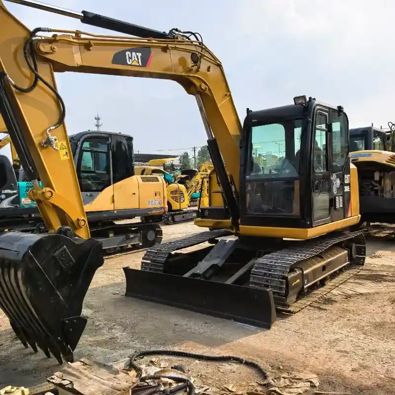 Second Hand CAT 308E2 Compact Digger Original Hydraulic System Good Condition (2)