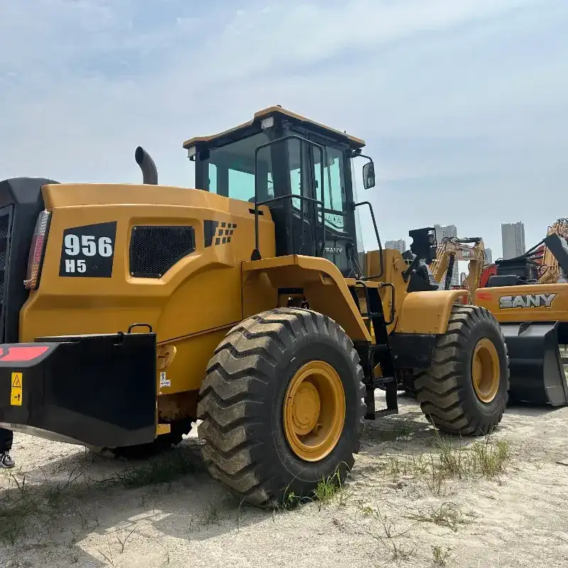 Second Hand Sany 956 Loader Original Working Condition Low Working Hours