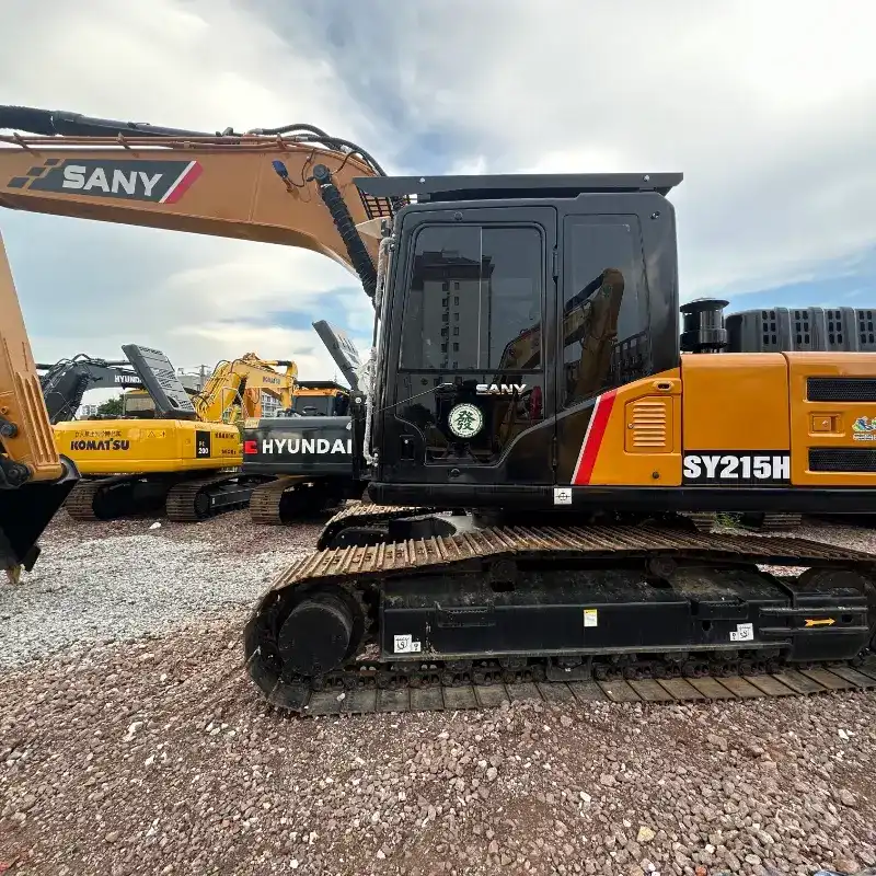 Secondhand Sany SY215H Medium Digger Low Working Hours Ready Stock Shipment